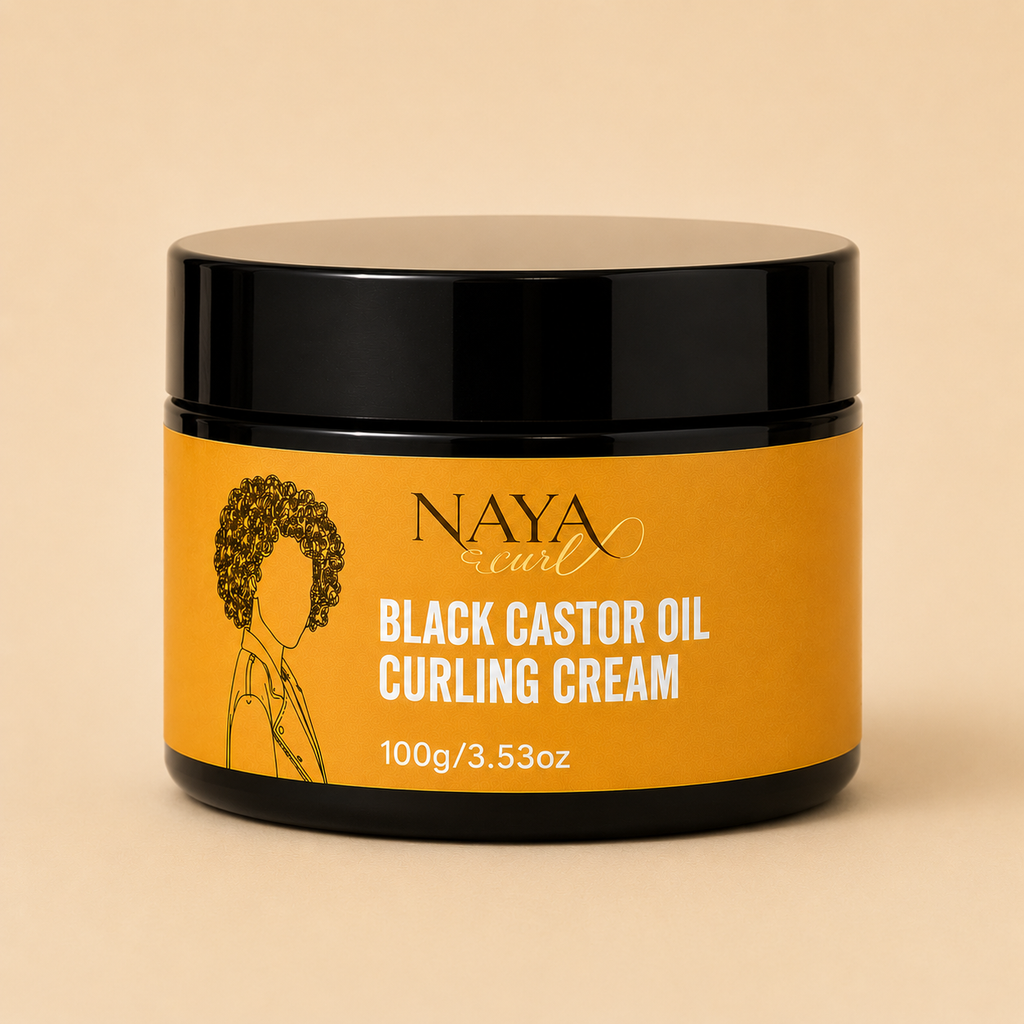 Cream Black castor oil
